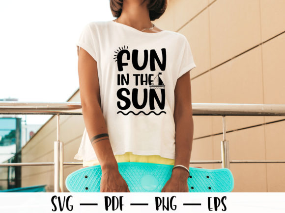 Fun in the Sun: A Versatile Summer T-shirt Design
