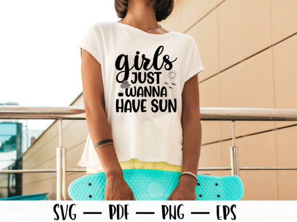 Girls Just Wanna Have Sun: A Graphic for Summer