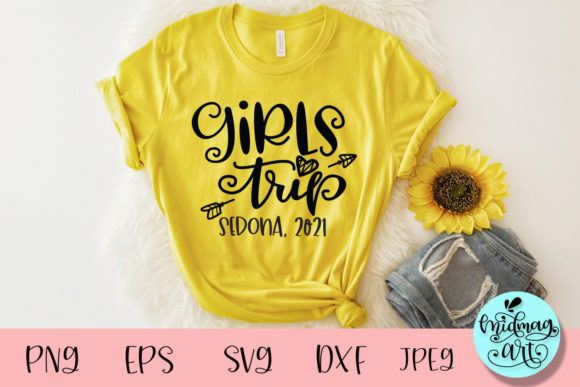 Girls Trip Sedona 2021 Svg: A Summer Essential