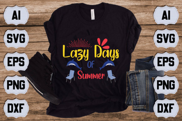 Lazy Days of Summer: Perfect Graphics for T-Shirt Designs