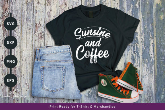 Reviewing Sunsine and Coffee - Summer Day T-shirts Design