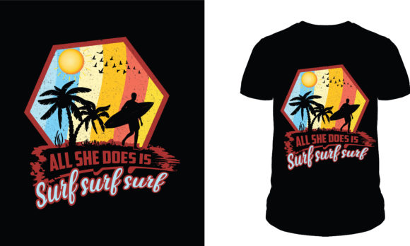 Summer Beach Ocean Graphics: T-Shirt Designs Review
