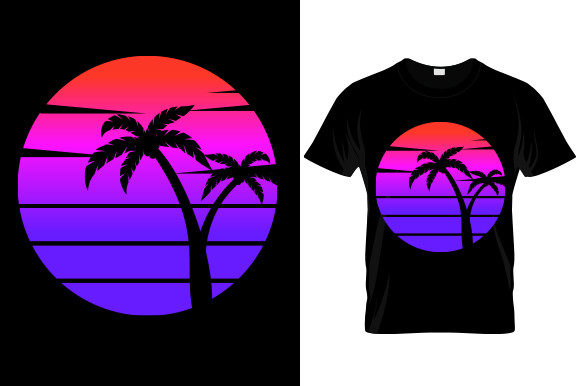 Summer Fun T Shirt Design: A Vibrant Graphics Asset