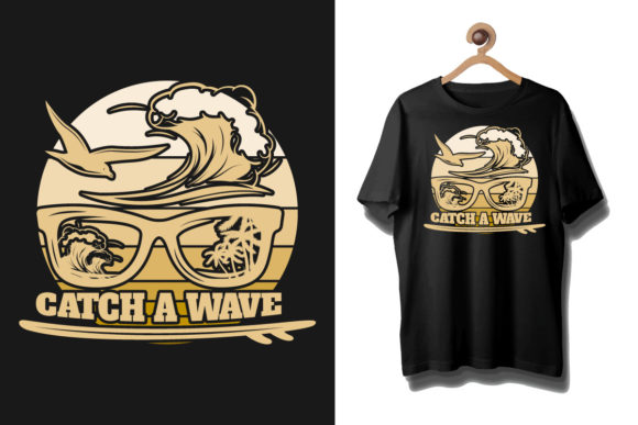 Summer Sunset Vintage T-Shirt: A Versatile Graphics Asset