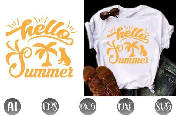 Summer T Shirt Design: A Versatile Graphics Asset
