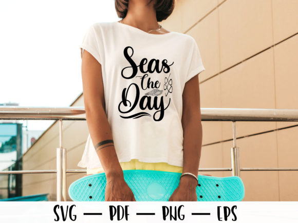 Summer T-shirt Design SVG Cut File: Perfect for Graphics & Print